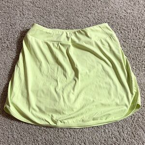 Athleta Light Green Mini Skirt